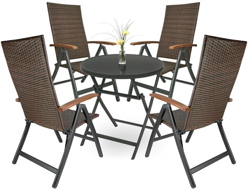 Sitzgruppe rattan klappbar - sitzgruppe,