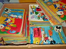 Über 350 Walt Disney - Micky Maus Comics von 1973 bis 1979 Bananenkarton voll