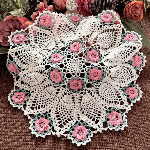 45cm handarbeit häkeldecke - 45cm,