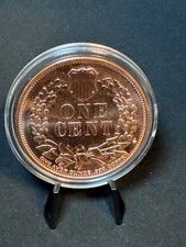 Kupfer Münze ONE Cent 1877