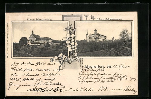 Schwarzenberg ansichtskarte - schwarzenberg,,