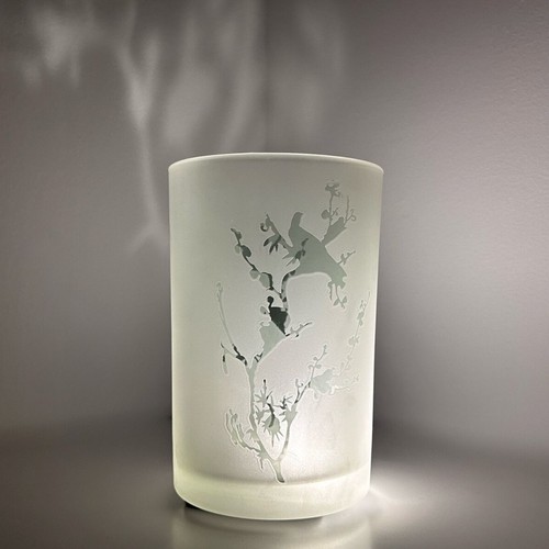 Windlicht kerzenhalter flowers - kerzenhalter,