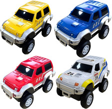 4 Stück Strax Bahn Auto Set