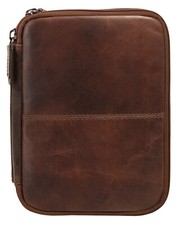 X-ZONE Kulturtasche echt Leder