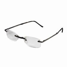 Hama Lesebrille Lesehilfe faltbar mit Etui Herren Damen Sehhilfe Metall +2,5 dpt