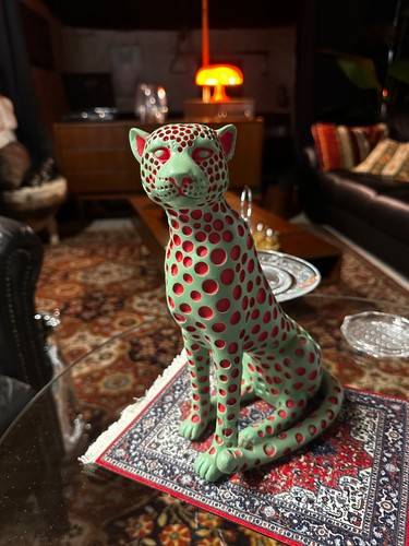 Leoparden figur vintage retro - figur,