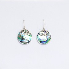 Muschel silber ohrringe - silber,