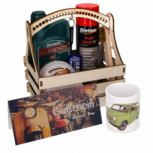 Präsentkorb geschenk trabant - präsentkorb,