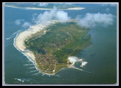 Ansichtskarte nordseeheilbad - ansichtskarte,