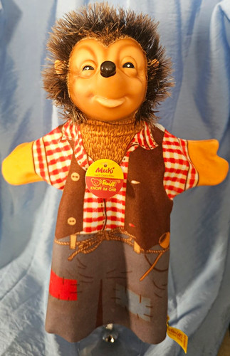 Steiff mecki handpuppe 6490 - mecki, 6490/28