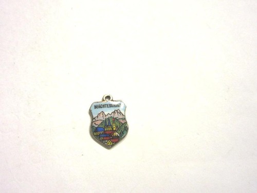 Silberanhänger emaille wappen - silberanhänger,