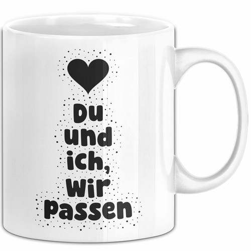 Und ich wir passen tasse - du,