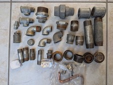 Konvolut Rohrnippel Temperguss Fittings verzinkt TOP