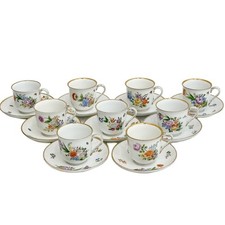 9 Meissen Germany Hand Painted