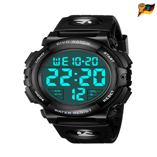 Civo herrenuhr digital - herrenuhr,