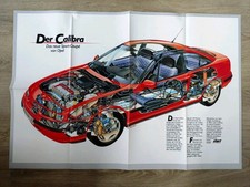 Opel calibra poster - opel,