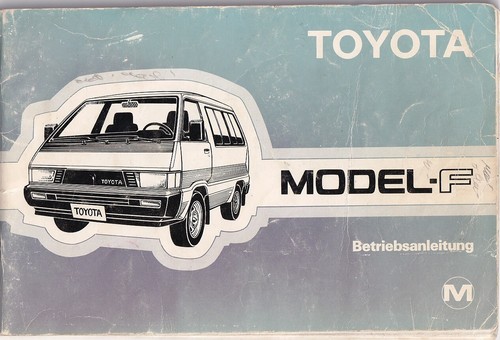 Toyota model f - ,