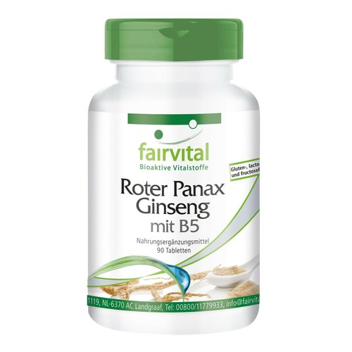 Roter panax ginseng - ginseng, mit