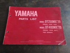 Yamaha dt250mx dt400mx 3a6 3a7 - dt250mx,