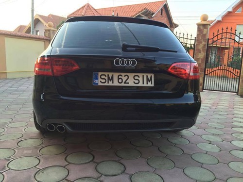Audi diffusor spoiler - a4,