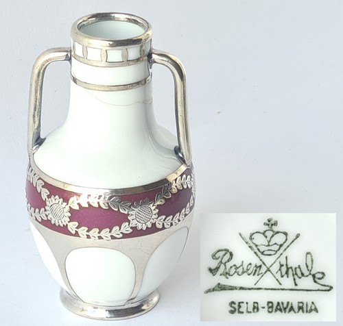 Vintage jugendstil vase mit - vintage,