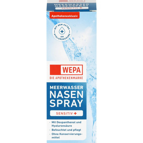 Wepa meerwasser nasenspray - meerwasser,