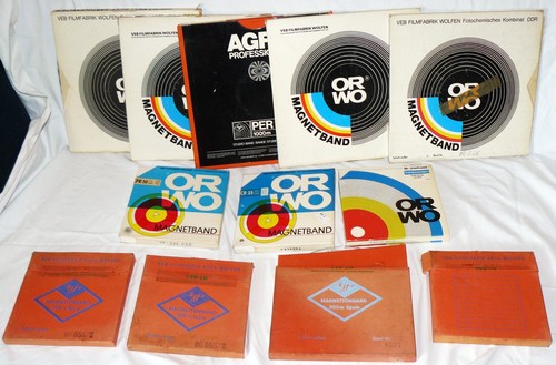 Konvolut magnetband agfa - magnetband, &
