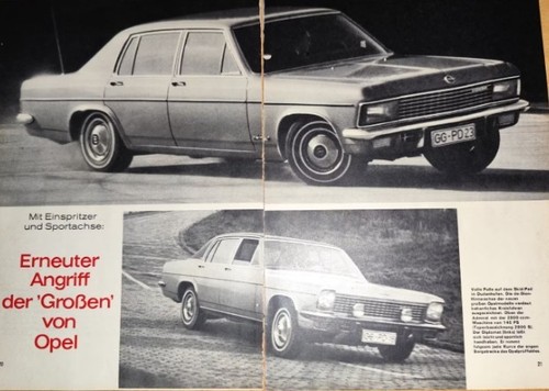Opel kapitän admiral diplomat - kapitän,
