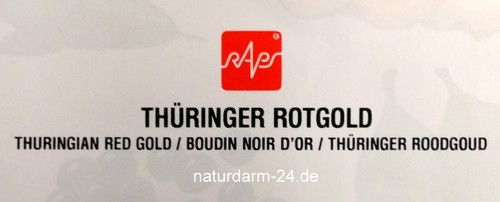 Thüringer rotgold 1kg - rotgold,