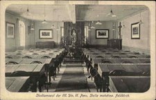 1. Weltkrieg Studiumsaal III. Division in FELDKIRCH Militär Militaria Postkarte
