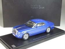 (YG-37) Kyosho 05531ABL Rolls Royce Phantom Coupé Arabean Blue in 1:43 OVP