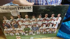 VFB Stuttgart Poster mit Unterschriften 