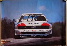 7x Poster AUDI, 1X Audi PikesPeak/Audi V8/Renntransporter LKW (Papiermodellbau)