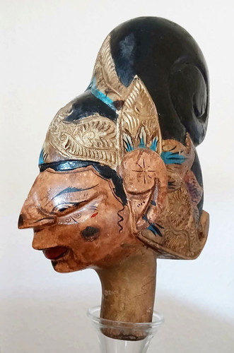Wayang golek stabpuppen - -,