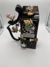 Enesco Party Line Telephone Telefon Mäuse Mini Action Musical Musik-Spieluhr