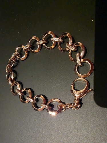 Fossil armband rotgold mit - fossil,