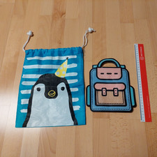 2 Stück Kinder Turnbeutel