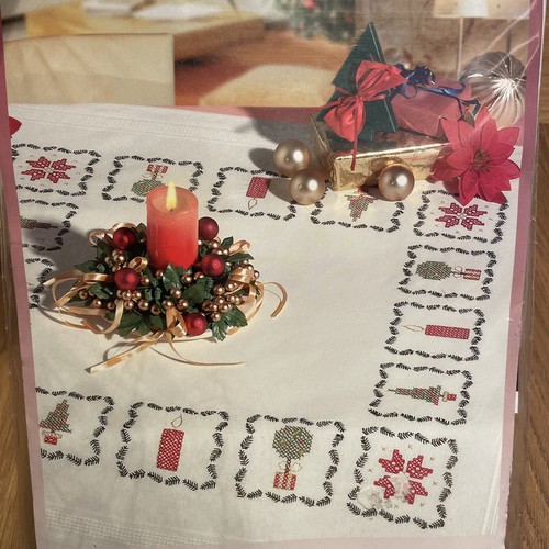 Tischdecke stickpackung - tischdecke,