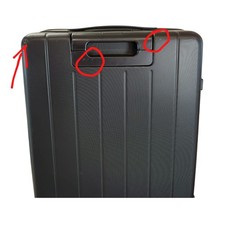 ETERNITIVE  Koffer  65,5 x 43,5 x 26,5 cm 60 l Trolley mit TSA-Schloss