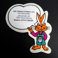 Werbe-Aufkleber Joh. Vaillant