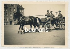 Foto Pferdegespann Wehrmacht