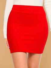 Hoher Bund Bodycon Minirock