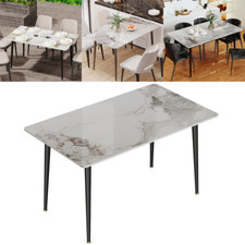 Groß Esstisch Marmor Esszimmertisch Küchentisch Restaurant Speisetisch Küche 120
