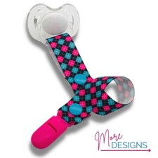Schnullerclip | Band Schnullerhalter Schnullerkette Riemen | Baby Mädchen Kollektion