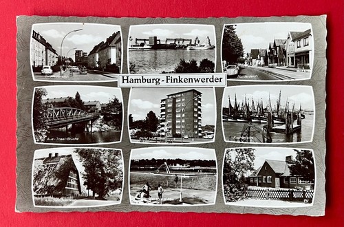 Foto hamburg finkenwerder - ak,