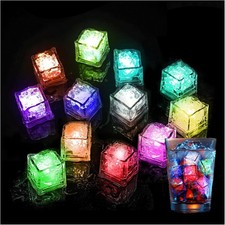 12X LED Eiswürfel Lichter