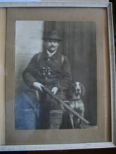 Alte3s sw Bild - JÄGER mit