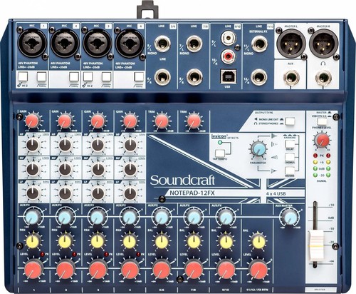 Soundcraft notepad 12fx - soundcraft, notepad-12fx