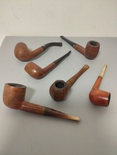 Lot von 6 Holz Pfeifen