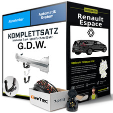 Anhängerkupplung abnehmbar